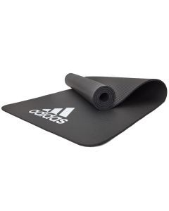 Adidas Fitness Mat 7mm Exercise Training Floor Gym Yoga Judo Pilates  - Grey
