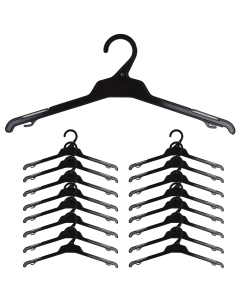 16x 400mm Tops Hangers - Ultra Thin Clothes/Gardment Holder (R38)