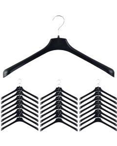 30x 400mm Heavy Duty Jacket Hangers Bulk Pack - Commercial Clothes/Coats Holder (R51S)