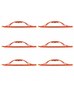 6x ANYLOCK 370mm Medium Handle Sealing Rod Bulk Pack - Reusable Clip Lock Sealers