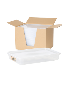 19x 2.5 Litre Food/Storer Storage Containers w/ Lids Bulk Lot 31x22x4.5cm - Made in Australia