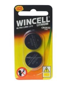 2x Wincell CR2032 Lithium Ultra Long Life Batteries 3 Volts