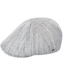 Bailey Penson Mens Ivy Flat Cap - Grey Plaid (Autumn/Winter Hat)