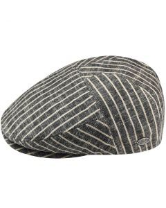 Bailey Mens Piland Ivy & Flat Cap For Spring and Summer Season - Black