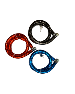 Thick Motorbike Bicycle Lock with Keys Bike Scooter Anti Theft Chain - Assorted