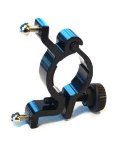 HANDLEBAR MOUNT - For Mounting Bidon Cages to Handlebars For 31.8 Diameter H/Bars, Easy On-Off Design, BLACK