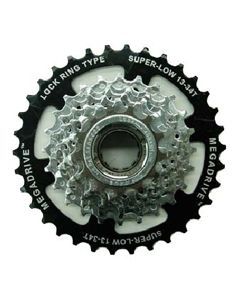 SCREW ON CLUSTER - 7 Speed, 13-34T, Mega Range