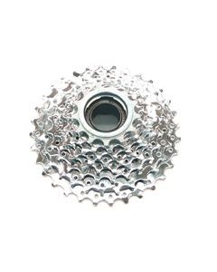 SCREW ON CLUSTER - 8 Speed, 13-32T, Sunrace, Chrome