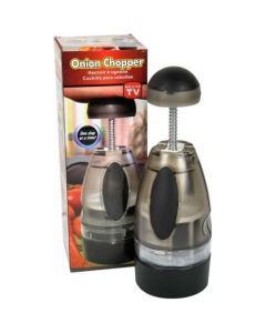 ONION CHOPPER Vegetable Push Cutter Slicer Garlic Dicer Food Pressing Tool