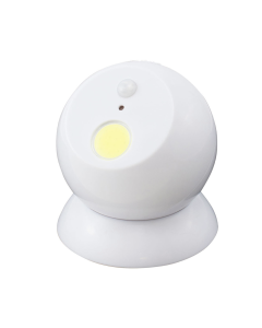 Brillar Motion Activated Swivel Ball Light - White