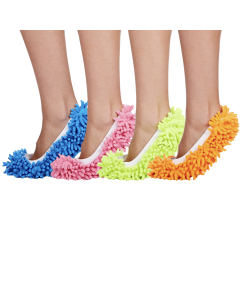 2 Pairs Foot Mop Cleaner Lazy Floor Dusting Shoe Slipper Cover Polishing Clean