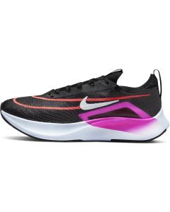 Nike Mens Zoom Fly 4 Running Athletic Shoes Sneakers - Black Hyper Violet