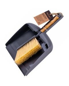 Clevinger Dustpan & Brush Set Small Broom Desktop Dust Pan Portable