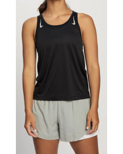 Nike Womens Running Singlet with Dri-Fit Technology - Black