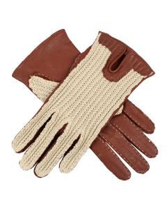 Dents Womens Crochet Back Driving Gloves Lesley