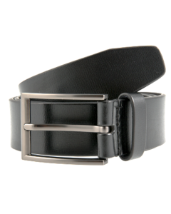 Dents Casual Leather Belt in Black