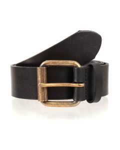Dents Premium Quality Leather Belt Full Grain Classic Genuine - Black - X-Large (40""-42"")