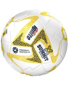 Football Australia Summit Ignite Soccer Ball Size 5 - Yellow