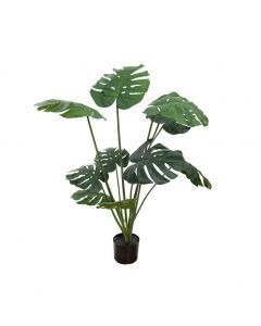 155cm Potted Faux Monstera Vine Plant Artificial Flowers Interior Decoration