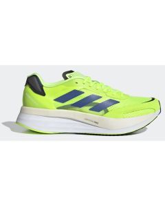 Adidas Mens Adizero Boston 10 Running Shoes - Signal Green (Athletic Sneakers)