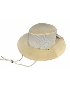 Dents Cooler Western Wide Brim Hat Sun Summer Outback Breathable - Stone