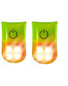 Portwest Safety Attachable Magnetic LED Light - Batteries Included - 1 Pair