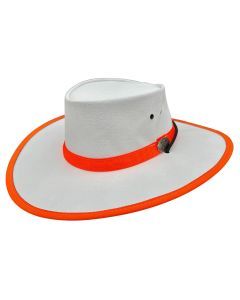JACARU Hi Vis Safety Explorer Sun Hat - UV Protection & Water Resistant Work Hat