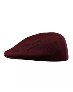 Kangol Mens Neo Geo Ivy 507 Flat Cap - Cardovan Red (Newsboy Gatsby Golf Driving Hat K3399)