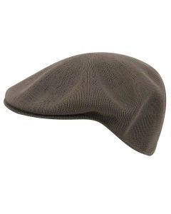 Kangol Tropic Mens 504 Ivy Cap - Charcoal Small (Classic Summer Flat Driving Hat 0287BC)