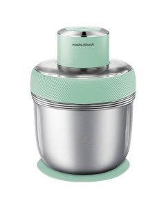 Morphy Richards Stainless Steel Electric Chopper - Spearmint Green