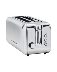 Morphy Richards Electric Equip 4 Slice Long Slot Toaster 1450W