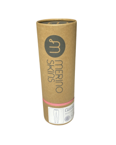 Merino Skins Womens Classic Thermal Wool Leggings - Soft Grey Marle (Warm Winter Long Janes/Base Layer)