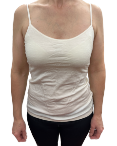 MERINO SKINS Womens Essential Camisole Wool Thermal Top - Natural