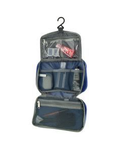 Milleni Hanging Toiletry Bag Kit Case Travel Cosmetic Storage Organizer in Blue