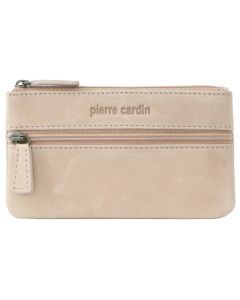 Pierre Cardin Ladies Womens Genuine Leather RFID Coin Purse Wallet - Pink