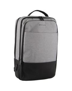 Pierre Cardin Travel and Business Backpack Harvard - Grey/Black