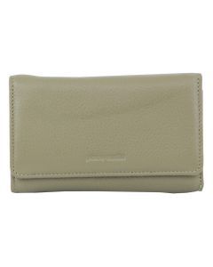 Pierre Cardin Ladies Women's Soft Italian Leather RFID Purse Wallet Rustic - Sage