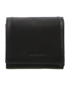 Pierre Cardin RFID Mens Wallet Tri-Fold Genuine Italian Leather - Black