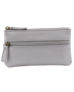 Pierre Cardin Womens Genuine Leather RFID Coin Purse Wallet - Titan