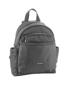 Pierre Cardin Anti-Theft Backpack Slash Proof RFID Blocking Bag - Grey