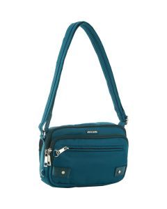 Pierre Cardin Anti-Theft Cross Body Bag Slash Proof RFID Blocking - Turquoise