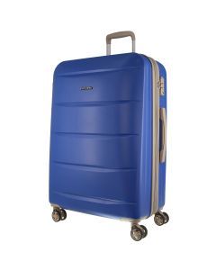 Pierre Cardin Hardshell Cabin Luggage Bag Travel Carry On TSA 54cm (49L) - Ocean