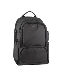 Pierre Cardin Backpack Bag Travel & Business Built-in USB Port Outdoor - Black