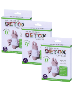 The Cleansing Detox Foot Pads Health Care Natural Herbal Patches - 42 Pads Bulk Pack