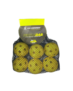 6-Pack Pro Kennex Pickleball Balls (26 Holes) - Yellow