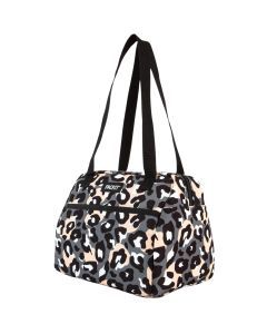 PACKIT Freezable Ice Lunch Bag Tote Food Storage Camping Travel Tiger - Wild Leopard