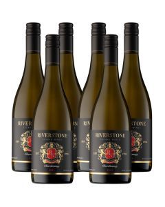 6x 2023 Riverstone Estate Chardonnay White Wine Bulk Pack - Yarra Valley 750ml Bottle