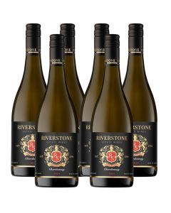 6x 2024 Riverstone Estate Chardonnay White Wine Bulk Pack - Yarra Valley 750ml Bottle