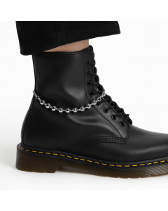 Shoe Charms for Dr. Martens Boots Ball Chain in Silver