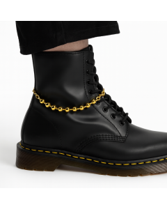 Shoe Charms for Dr. Martens Boots Ball Chain in Gold